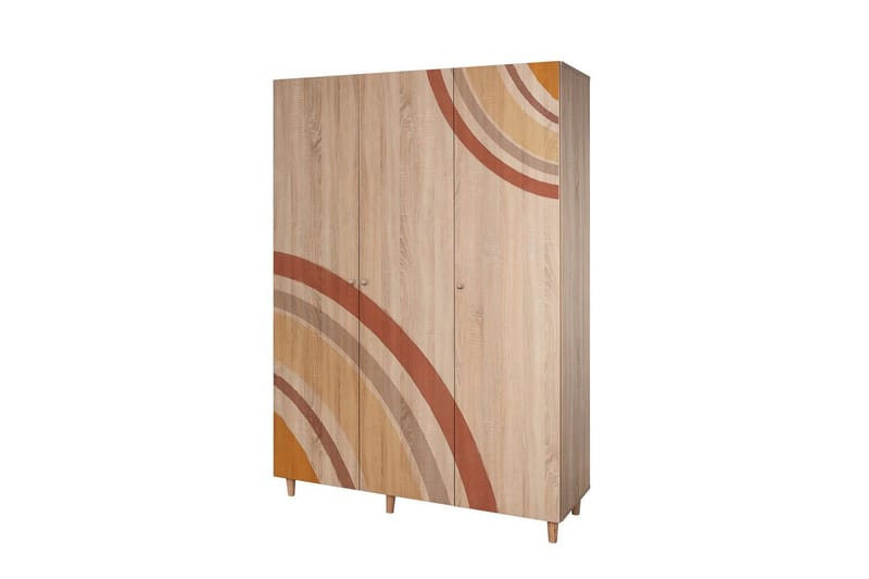 Gladfield Garderobsskåp 135x192 cm - Förvaring - Skåp - Garderobsskåp