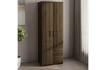 Hearst Garderobsskåp 60x171,8 cm - Valnöt - Förvaring - Skåp - Garderobsskåp
