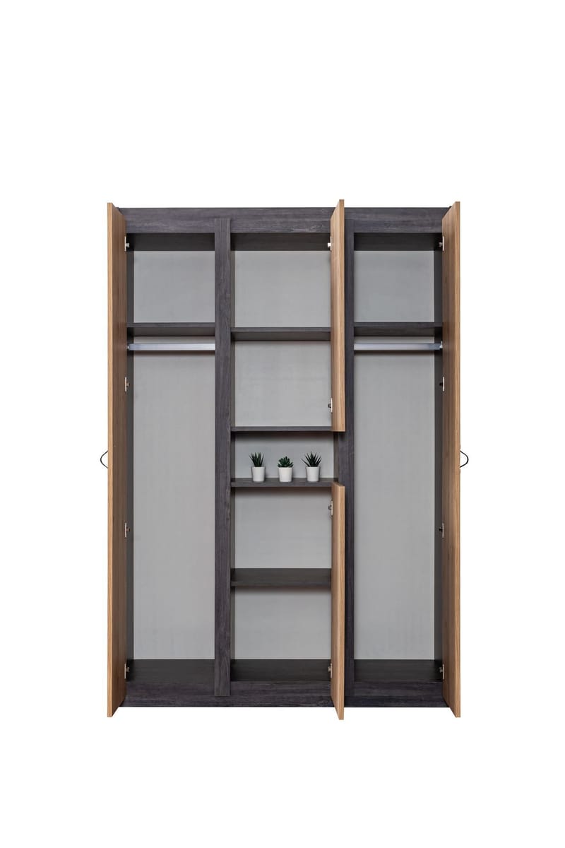 Jento Garderob 132 cm - Förvaring - Skåp - Garderobsskåp
