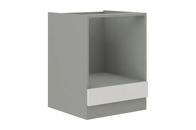 Bianco Köksskåp 60x52x82 cm, Grå/Vit