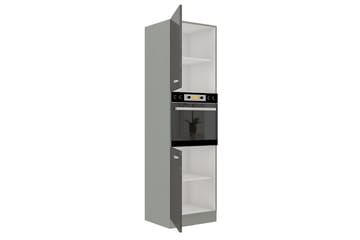 Bianco Köksskåp 60x57x210 cm - Vit - Förvaring - Skåp - Köksskåp - Högskåp