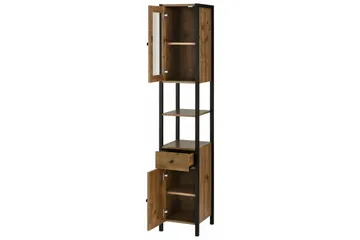 Brayden TV-skåp 33x180 cm - Brun/Svart - Förvaring - Skåp - Köksskåp - Högskåp