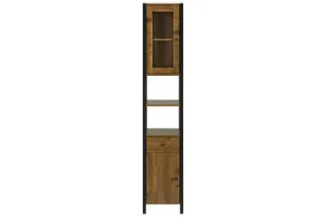 Brayden TV-skåp 33x180 cm - Brun/Svart - Förvaring - Skåp - Köksskåp - Högskåp