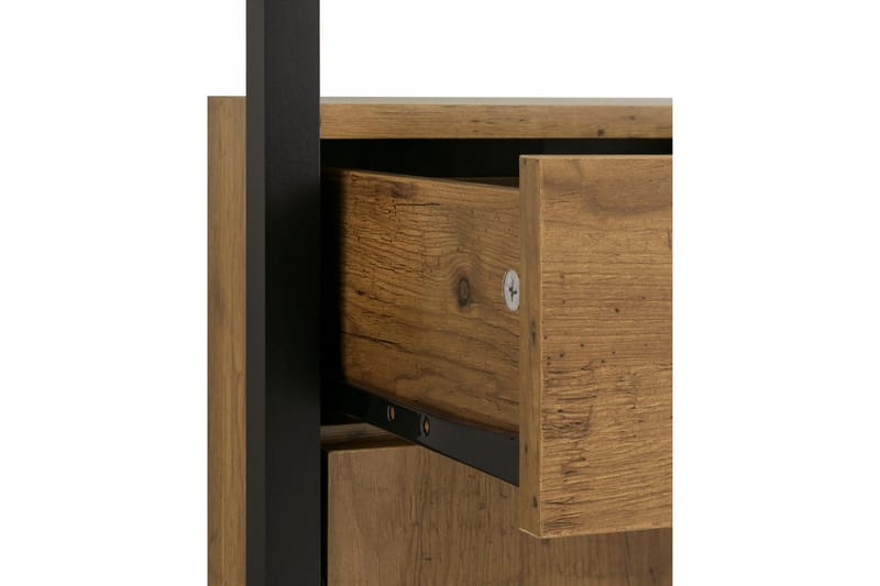 Brayden TV-skåp 60x180 cm - Brun/Svart - Förvaring - Skåp - Köksskåp - Högskåp