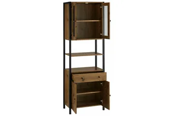 Brayden TV-skåp 60x180 cm - Brun/Svart - Förvaring - Skåp - Köksskåp - Högskåp