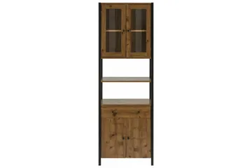Brayden TV-skåp 60x180 cm - Brun/Svart - Förvaring - Skåp - Köksskåp - Högskåp