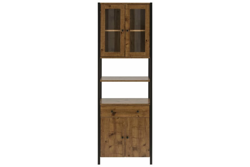 Brayden TV-skåp 60x180 cm - Brun/Svart - Förvaring - Skåp - Köksskåp - Högskåp