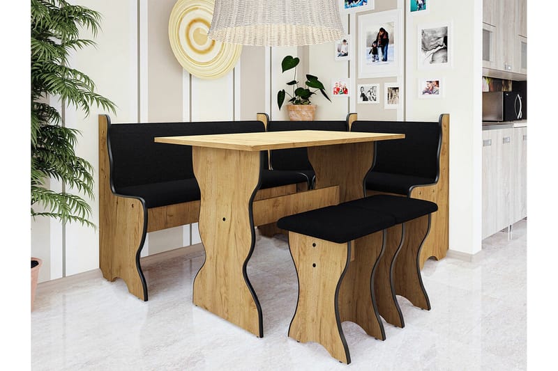 Carnew Köksskåp - Svart - Möbler - Matplats - Matgrupp & matbord med stolar