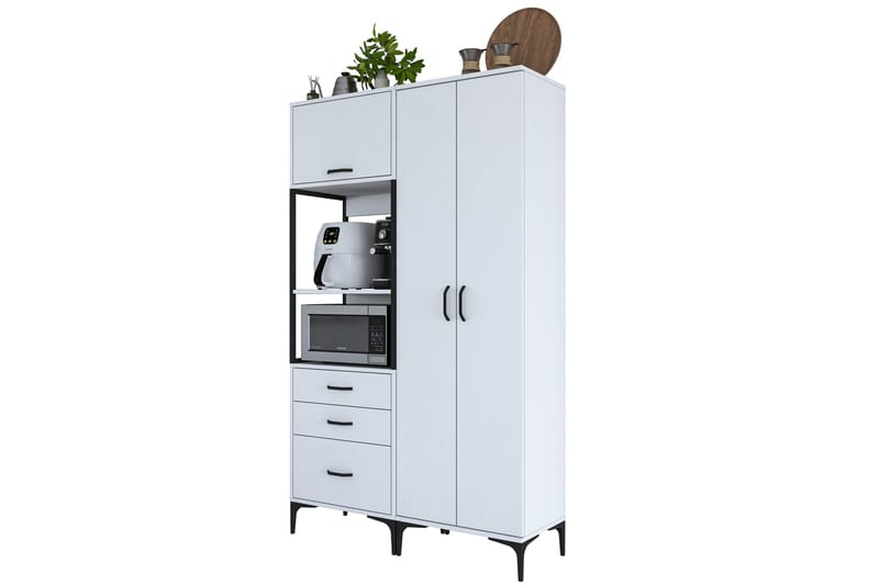 Eligius Högskåp - Vit - Förvaring - Skåp - Köksskåp - Högskåp