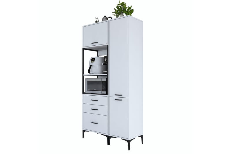 Eligius Högskåp - Vit - Förvaring - Skåp - Köksskåp - Högskåp