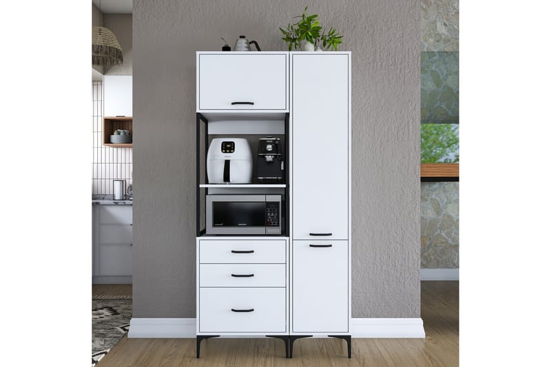 Eligius Högskåp - Vit - Förvaring - Skåp - Köksskåp - Högskåp