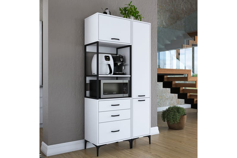 Eligius Högskåp - Vit - Förvaring - Skåp - Köksskåp - Högskåp