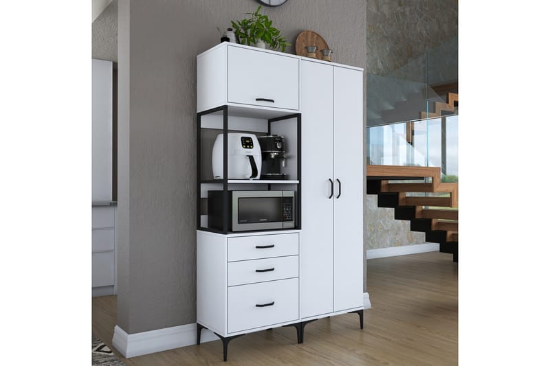 Eligius Högskåp - Vit - Förvaring - Skåp - Köksskåp - Högskåp