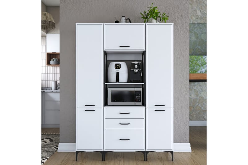 Eligius Högskåp - Vit - Förvaring - Skåp - Köksskåp - Högskåp