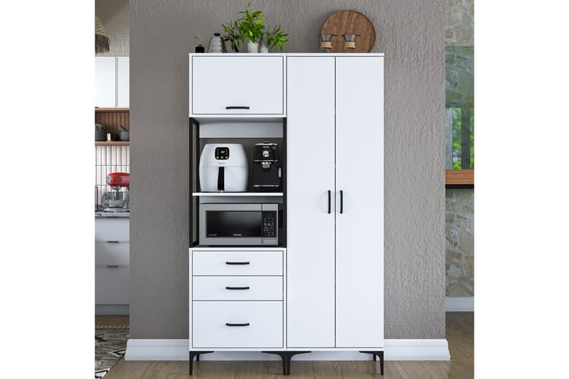 Eligius Högskåp - Vit - Förvaring - Skåp - Köksskåp - Högskåp