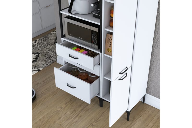 Eligius Högskåp - Vit - Förvaring - Skåp - Köksskåp - Högskåp
