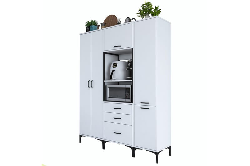 Eligius Högskåp - Vit - Förvaring - Skåp - Köksskåp - Högskåp