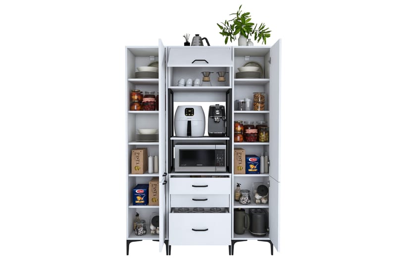 Eligius Högskåp - Vit - Förvaring - Skåp - Köksskåp - Högskåp