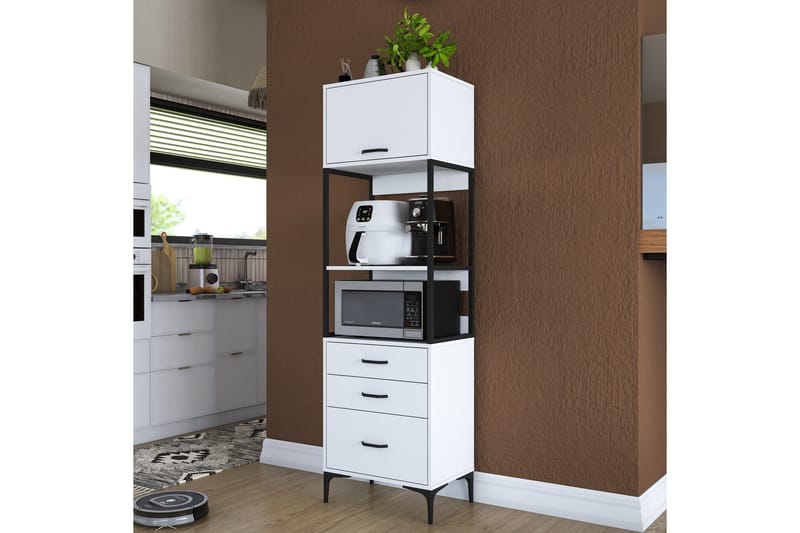 Eligius Högskåp - Vit - Förvaring - Skåp - Köksskåp - Högskåp