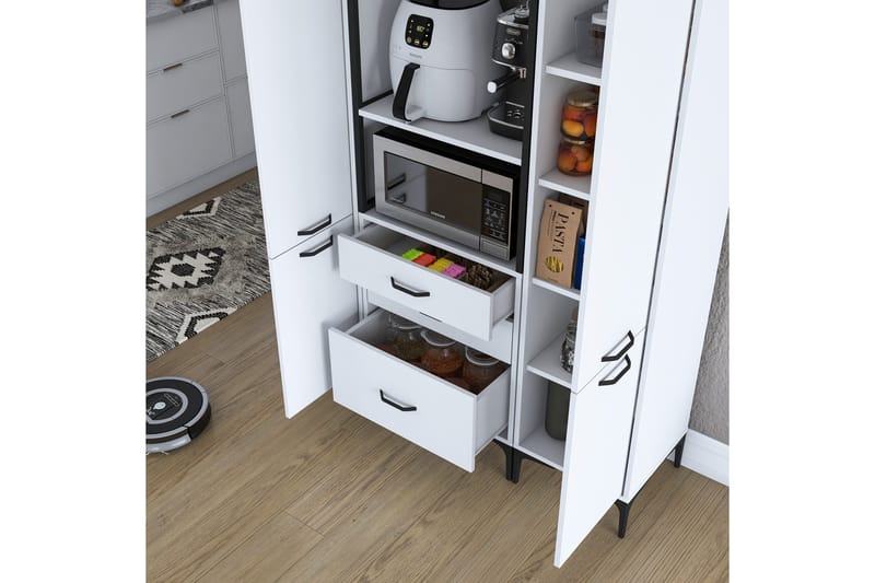 Eligius Högskåp - Vit - Förvaring - Skåp - Köksskåp - Högskåp