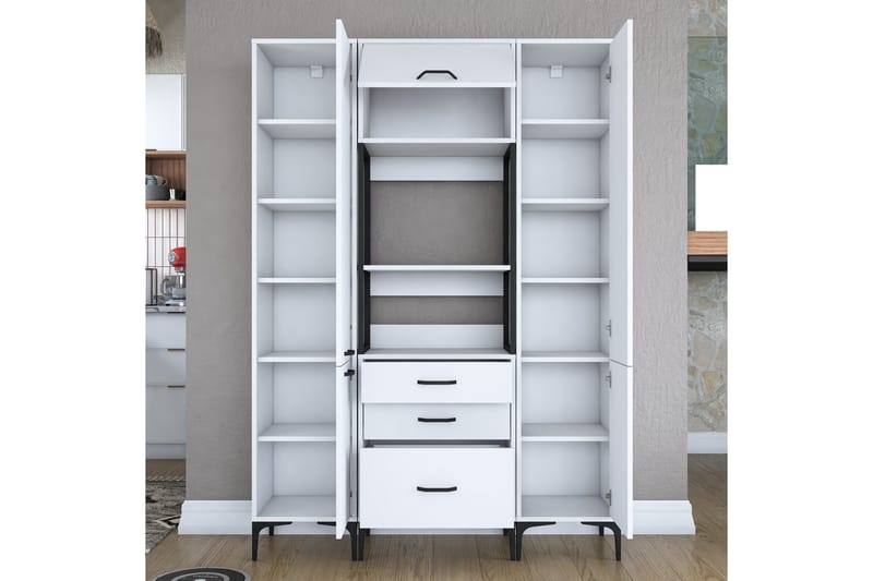 Eligius Högskåp - Vit - Förvaring - Skåp - Köksskåp - Högskåp