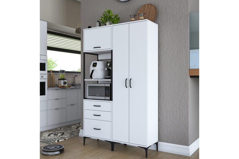 Eligius Högskåp - Vit - Förvaring - Skåp - Köksskåp - Högskåp