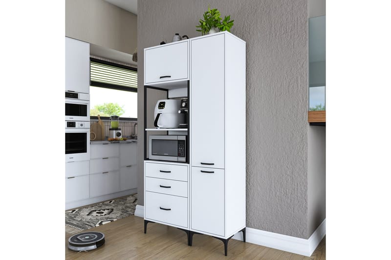 Eligius Högskåp - Vit - Förvaring - Skåp - Köksskåp - Högskåp