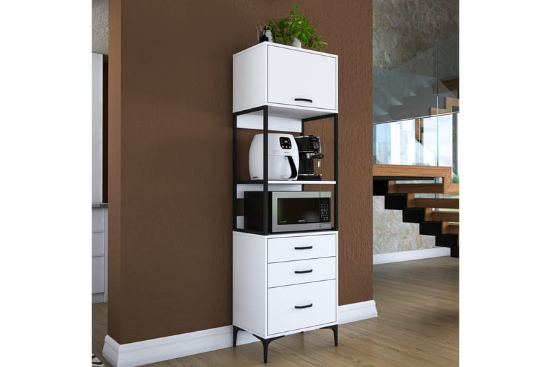 Eligius Högskåp - Vit - Förvaring - Skåp - Köksskåp - Högskåp