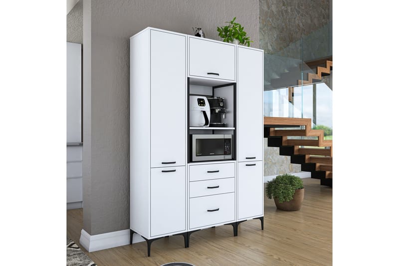 Eligius Högskåp - Vit - Förvaring - Skåp - Köksskåp - Högskåp