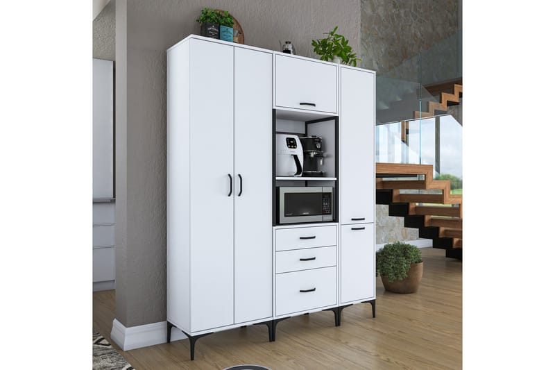 Eligius Högskåp - Vit - Förvaring - Skåp - Köksskåp - Högskåp