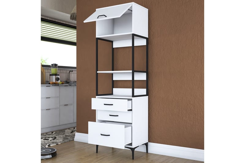 Eligius Högskåp - Vit - Förvaring - Skåp - Köksskåp - Högskåp