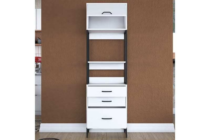 Eligius Högskåp - Vit - Förvaring - Skåp - Köksskåp - Högskåp