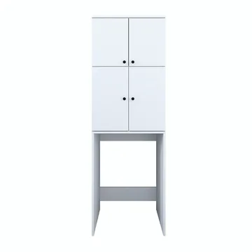 Fenvik Tvättmaskinsskåp 65x193,6x62,5 cm - Vit - Förvaring - Skåp - Köksskåp - Högskåp