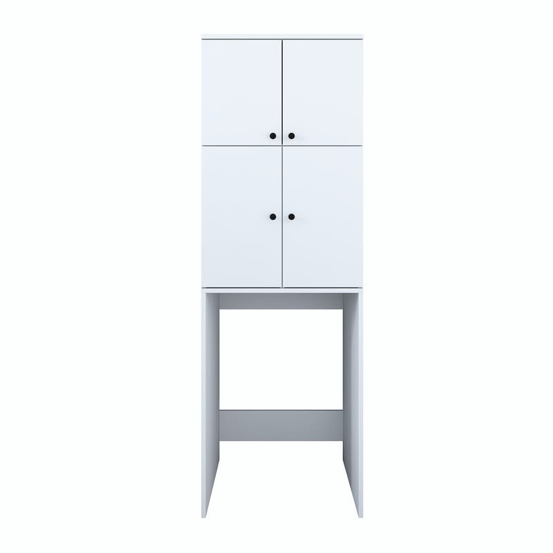 Fenvik Tvättmaskinsskåp 65x193,6x62,5 cm - Vit - Förvaring - Skåp - Köksskåp - Högskåp