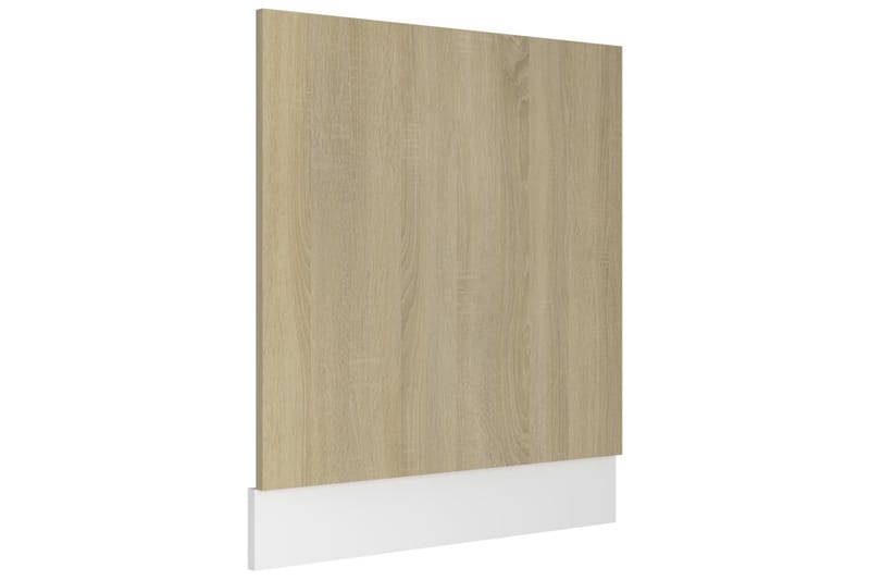 Front för diskmaskin sonoma-ek 59,5x3x67 cm spånskiva - Brun - Förvaring - Skåp - Köksskåp