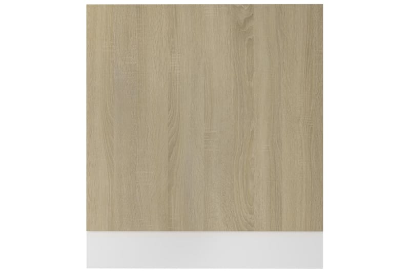 Front för diskmaskin sonoma-ek 59,5x3x67 cm spånskiva - Brun - Förvaring - Skåp - Köksskåp