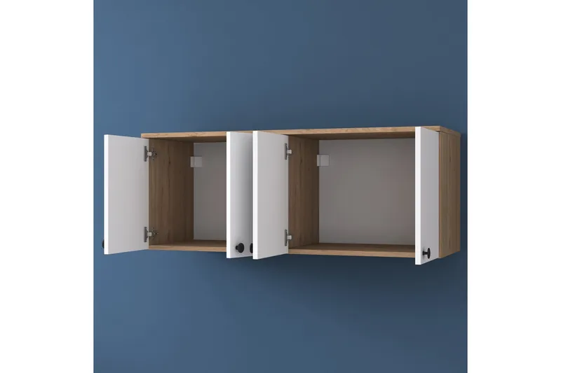 Frostine Överskåp - Valnöt/Vit - Förvaring - Skåp - Köksskåp