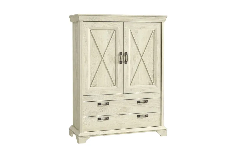 Hurlston Skänk 123 cm - Vit - Förvaring - Förvaringsmöbler - Skänkar & sideboards