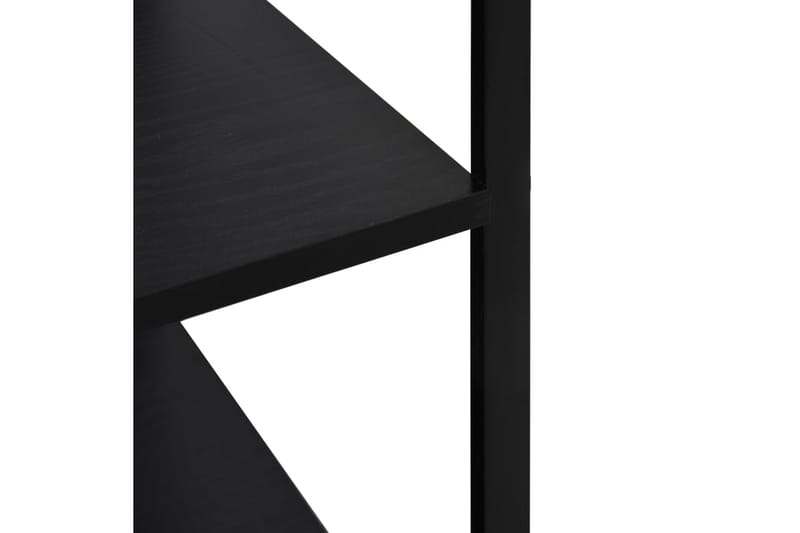 Hylla för mikrovågsugn svart 60x39,6x123 cm spånskiva - Svart - Förvaring - Skåp - Köksskåp