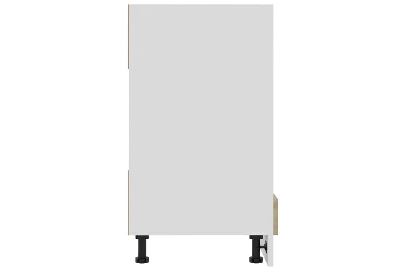 Köksskåp för ugn sonoma-ek 60x46x81,5 cm spånskiva - Brun - Förvaring - Skåp - Köksskåp