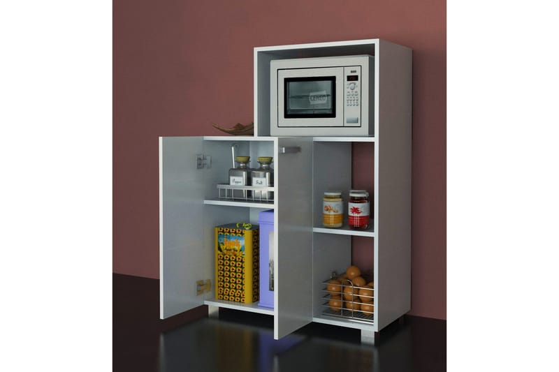 Lindeland Köksskåp 88 cm - Vit - Förvaring - Skåp - Köksskåp