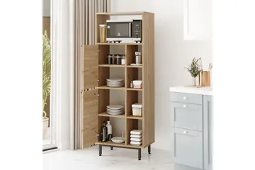 Liyakat Högskåp - Valnöt - Förvaring - Skåp - Köksskåp - Högskåp