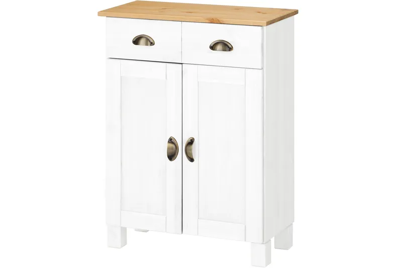 Moglielle Underskåp, Vit/Brun