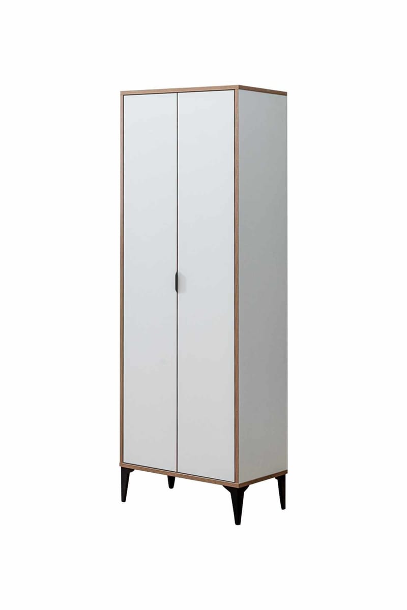 Olyros Garderob 65x190 cm - Vit - Förvaring - Skåp - Köksskåp - Högskåp
