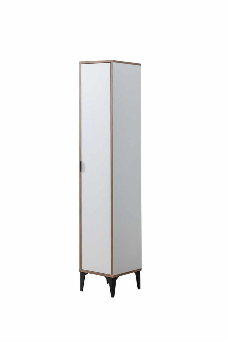Olyros Högskåp 35x190 cm - Vit - Förvaring - Skåp - Köksskåp - Högskåp