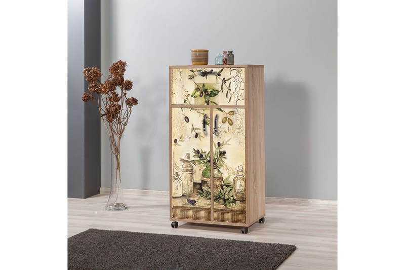 Ricado Köksskåp 116 cm - Trä/natur - Förvaring - Skåp - Köksskåp