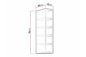 Templemore Köksskåp 15 cm - Brun - Förvaring - Skåp - Köksskåp