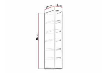 Templemore Köksskåp 15 cm - Brun - Förvaring - Skåp - Köksskåp