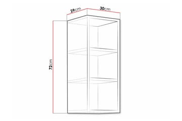 Templemore Köksskåp 30 cm - Brun - Förvaring - Skåp - Köksskåp