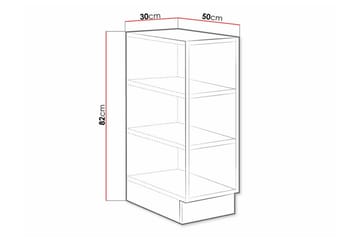 Templemore Köksskåp 30 cm - Vit - Förvaring - Skåp - Köksskåp